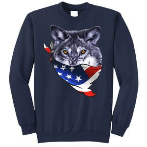 American Wolf USA Bandanna Sweatshirt