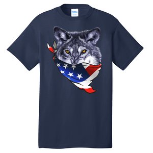 American Wolf USA Bandanna Tall T-Shirt