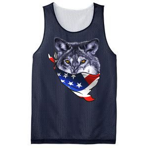 American Wolf USA Bandanna Mesh Reversible Basketball Jersey Tank