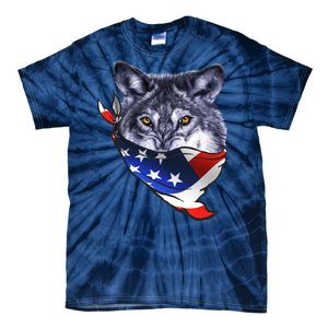 American Wolf USA Bandanna Tie-Dye T-Shirt