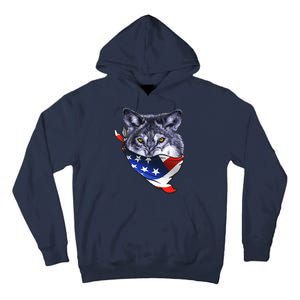 American Wolf USA Bandanna Tall Hoodie