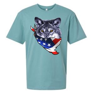 American Wolf USA Bandanna Sueded Cloud Jersey T-Shirt