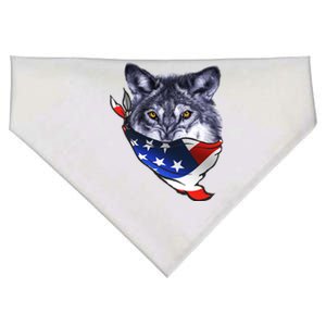 American Wolf USA Bandanna USA-Made Doggie Bandana