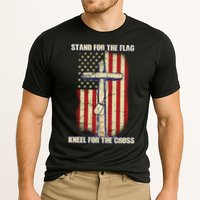 Americans Stand For The Flag Kneel For The Cross Performance Shirt
