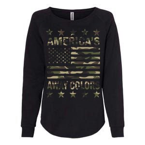 America's Away Colors Womens California Wash Sweatshirt