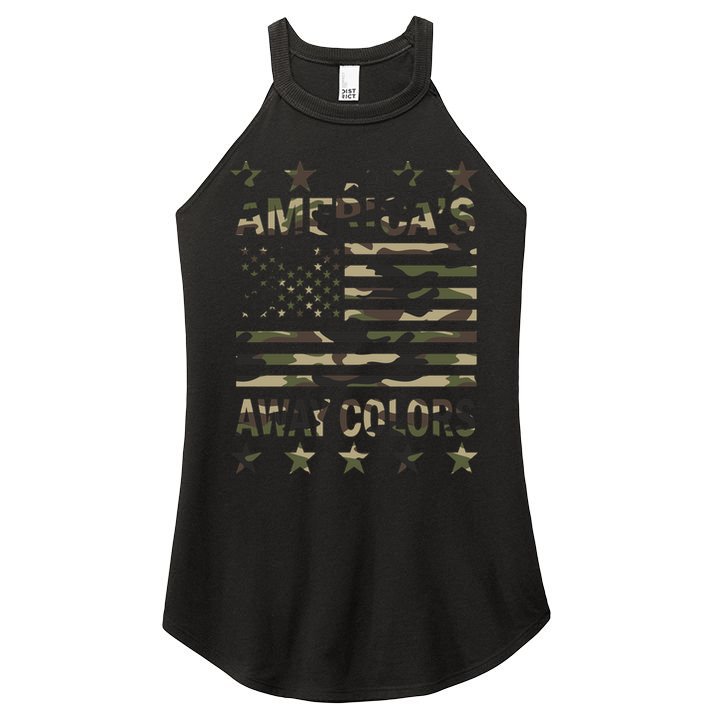 America's Away Colors Women's Perfect Tri Rocker Tank