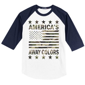 America's Away Colors Baseball Sleeve Shirt