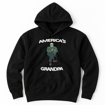 America's Grandpa Bernie Sanders Mitten Meme Hoodie