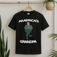 America's Grandpa Bernie Sanders Mitten Meme T-Shirt