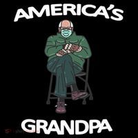 America's Grandpa Bernie Sanders Mitten Meme Flatbill Hat