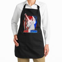 Americorn Unicorn Flag Apron