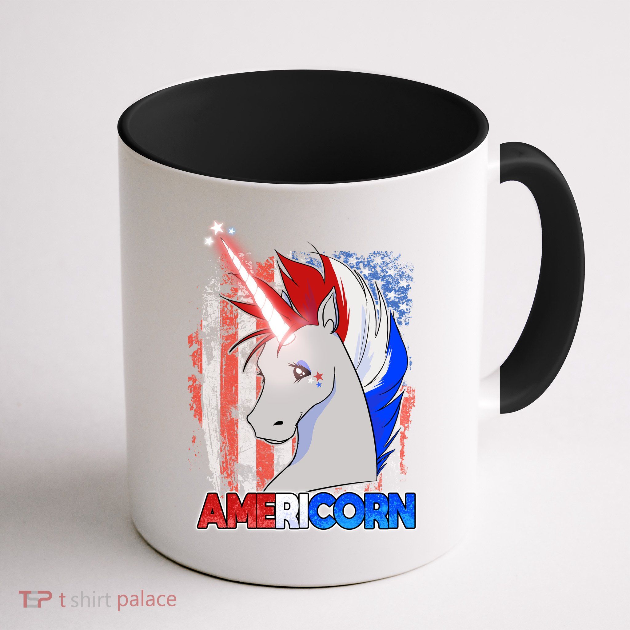 Americorn Unicorn Flag Mug