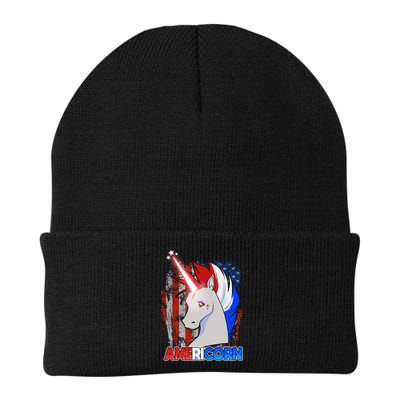 Americorn Unicorn Flag Beanie