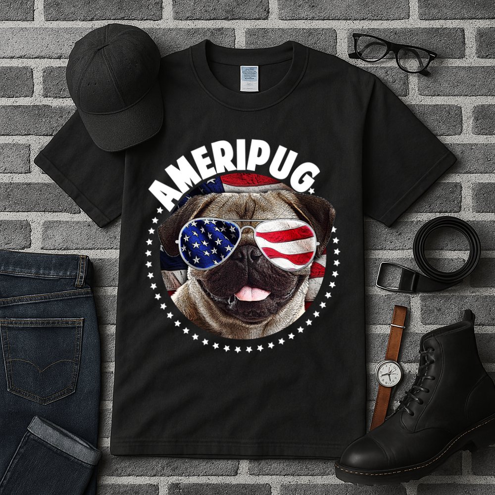 Ameripug Tall T-Shirt