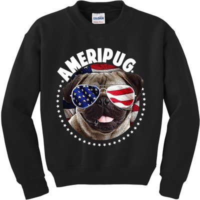 Ameripug Kids Sweatshirt