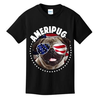 Ameripug Kids T-Shirt