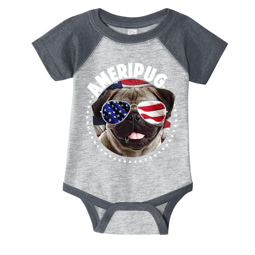 Ameripug Infant Baby Jersey Bodysuit