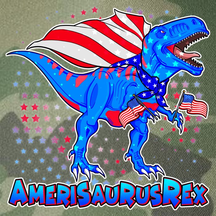 Amerisaurus Rex Legacy Tie Dye Trucker Hat