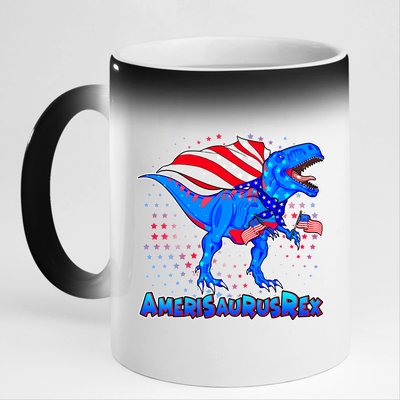 Amerisaurus Rex 11oz Black Color Changing Mug