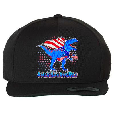 Amerisaurus Rex Wool Snapback Cap