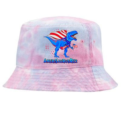 Amerisaurus Rex Tie-Dyed Bucket Hat