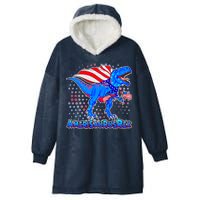 Amerisaurus Rex Hooded Wearable Blanket