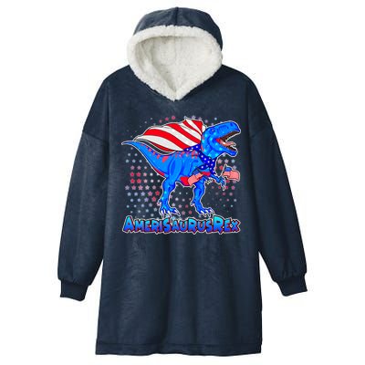 Amerisaurus Rex Hooded Wearable Blanket