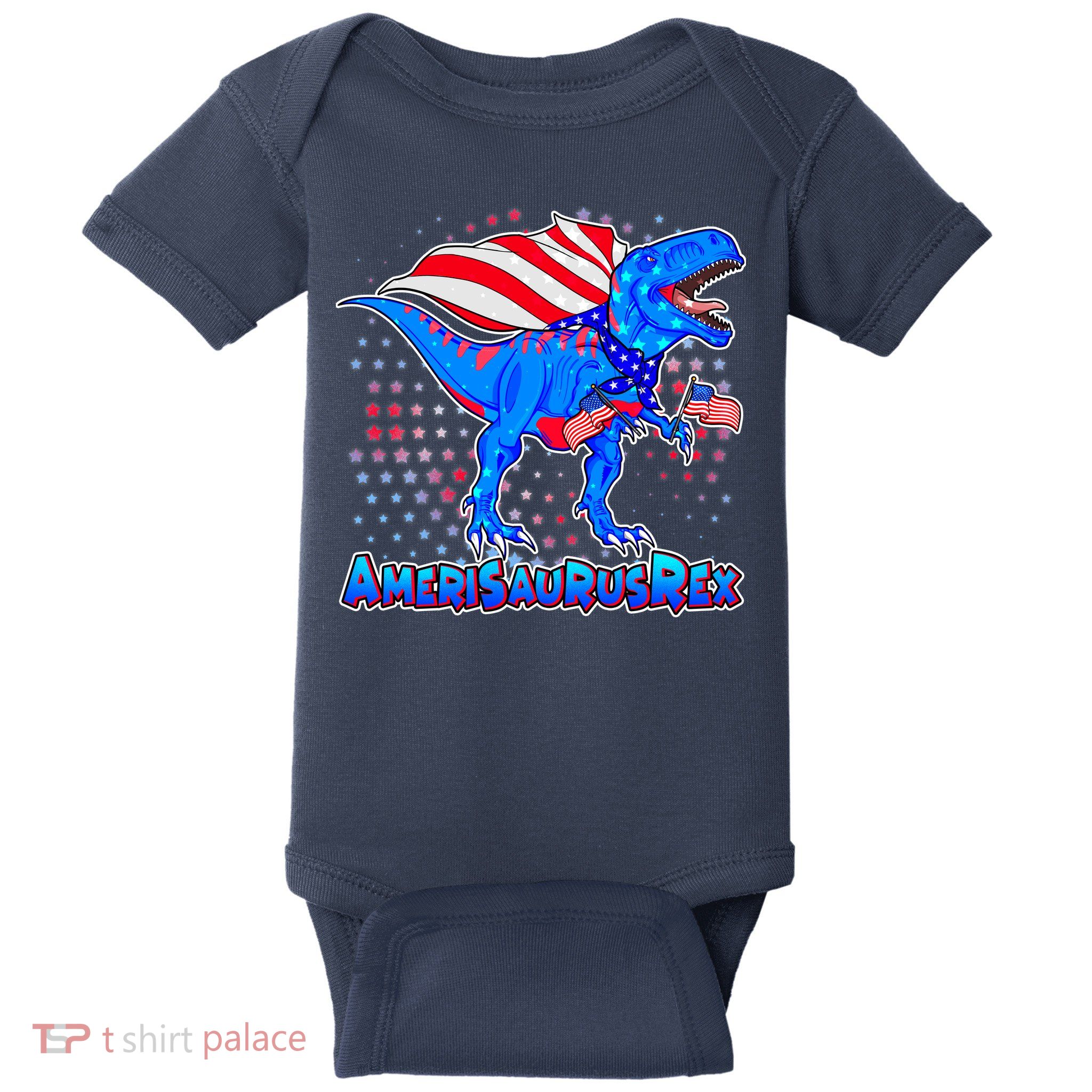 Amerisaurus Rex Baby Bodysuit