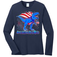 Amerisaurus Rex Ladies Long Sleeve Shirt