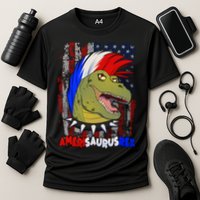 Amerisaurusrex Cooling Performance Crew T-Shirt