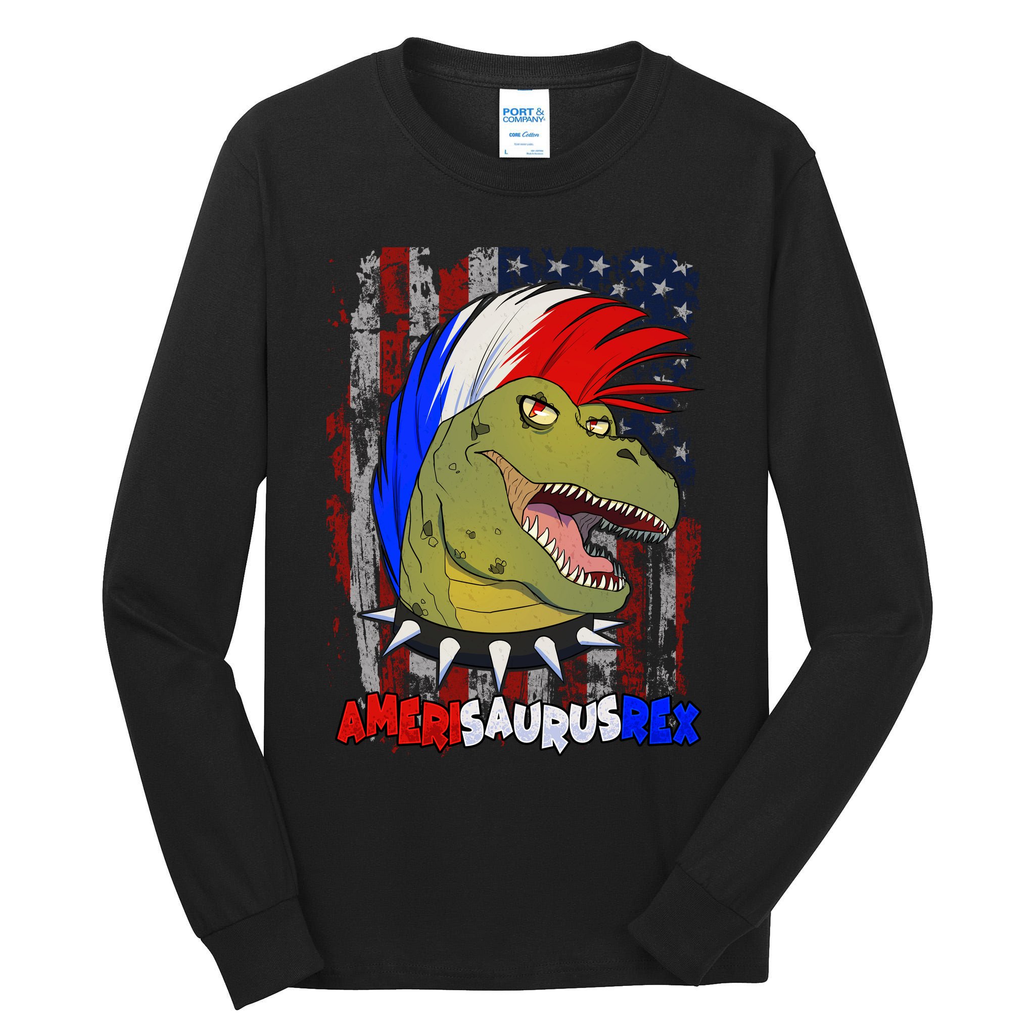 Amerisaurusrex Tall Long Sleeve T-Shirt