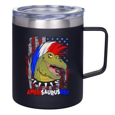 Amerisaurusrex 12oz Stainless Steel Coffee Mug