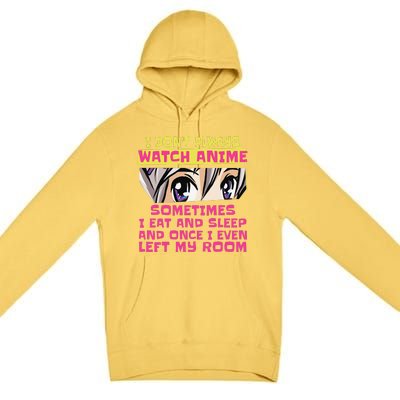 Anime Merch For Teen Girls  Boys Kawaii Anime Lover  Premium Pullover Hoodie