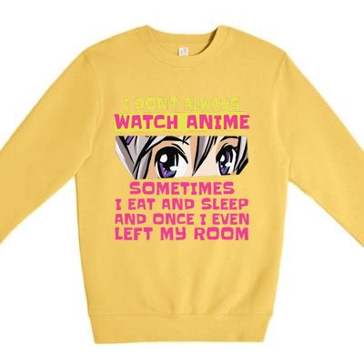 Anime Merch For Teen Girls  Boys Kawaii Anime Lover  Premium Crewneck Sweatshirt