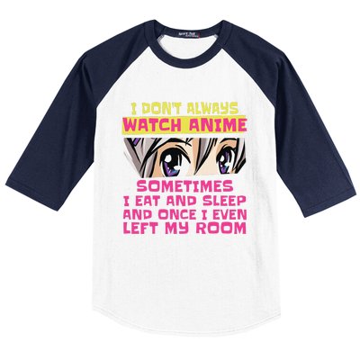 Anime Merch For Teen Girls  Boys Kawaii Anime Lover  Baseball Sleeve Shirt