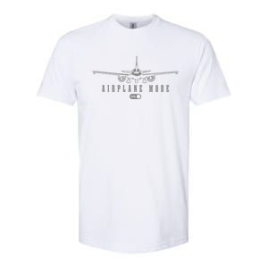 Airplane Mode Funny Pilot Aviation Great Gift Softstyle CVC T-Shirt