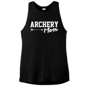 Archery Mom Funny Bow Hunting Archery Mothers Day Funny Gift Ladies PosiCharge Tri-Blend Wicking Tank