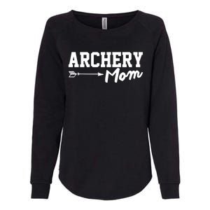 Archery Mom Funny Bow Hunting Archery Mothers Day Funny Gift Womens California Wash Sweatshirt