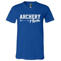 Archery Mom Funny Bow Hunting Archery Mothers Day Funny Gift V-Neck T-Shirt