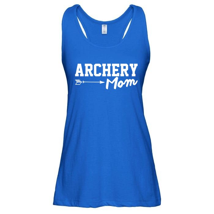 Archery Mom Funny Bow Hunting Archery Mothers Day Funny Gift Ladies Essential Flowy Tank