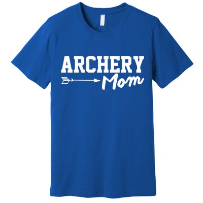 Archery Mom Funny Bow Hunting Archery Mothers Day Funny Gift Premium T-Shirt