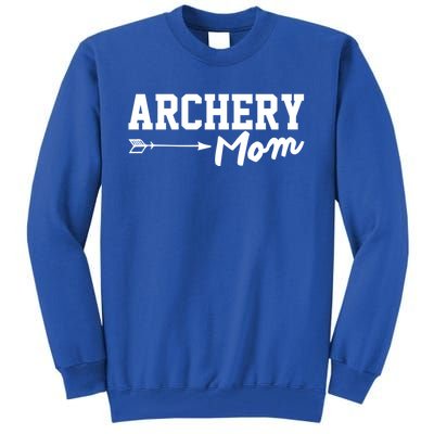 Archery Mom Funny Bow Hunting Archery Mothers Day Funny Gift Tall Sweatshirt