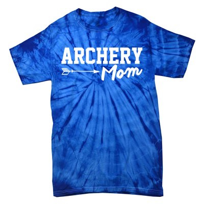 Archery Mom Funny Bow Hunting Archery Mothers Day Funny Gift Tie-Dye T-Shirt