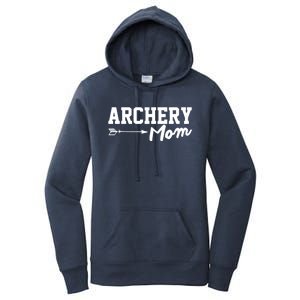 Archery Mom Funny Bow Hunting Archery Mothers Day Funny Gift Women's Pullover Hoodie