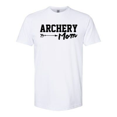 Archery Mom Funny Bow Hunting Archery Mothers Day Funny Gift Softstyle CVC T-Shirt