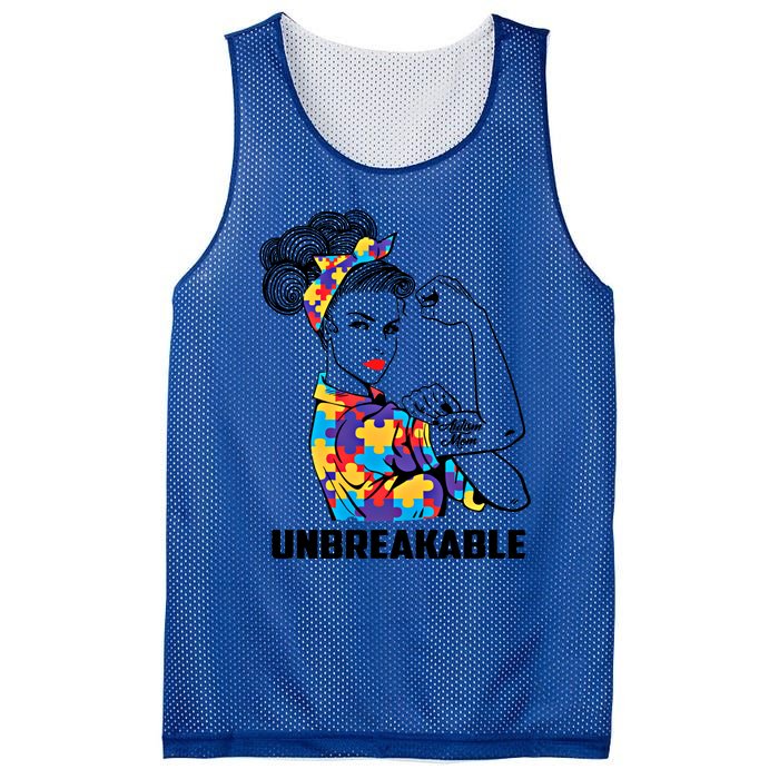 Autism Mom Funny Gift Autism Mama Awareness Gift Autistic Parents Great Gift Mesh Reversible Basketball Jersey Tank