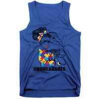 Autism Mom Funny Gift Autism Mama Awareness Gift Autistic Parents Great Gift Tank Top