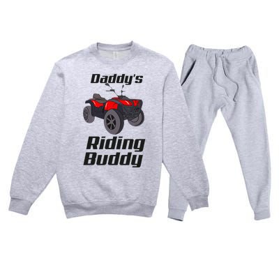 ATV Mudding Four 4 Wheeler Riding Gear Racing Quad Bike UTF Premium Crewneck Sweatsuit Set