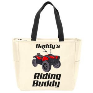 ATV Mudding Four 4 Wheeler Riding Gear Racing Quad Bike UTF Zip Tote Bag