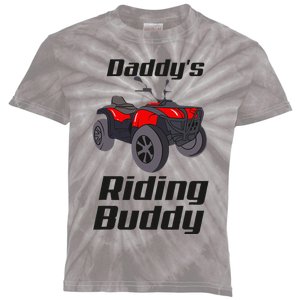 ATV Mudding Four 4 Wheeler Riding Gear Racing Quad Bike UTF Kids Tie-Dye T-Shirt